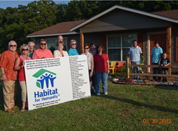 Proud supporters of the Habitat for Humanity Habitat for Humanity